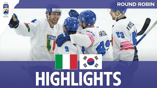Хоккей Highlights: Italy vs Korea | 2024 #MensWorlds Division 1A