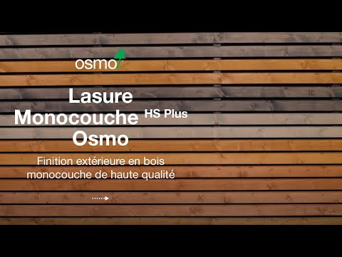 Lasure Monocouche HS Plus Osmo | Finition extérieure en bois monocouche de haute qualité