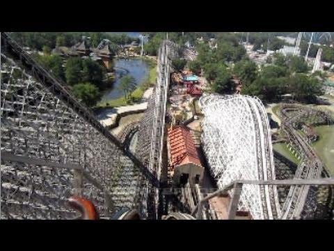 El Toro Front Seat on-ride HD POV Six Flags Great Adventure