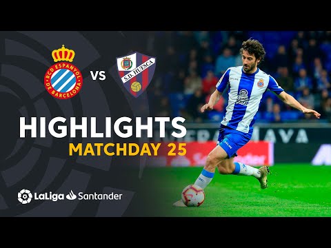 Highlights RCD Espanyol vs SD Huesca (1-1)