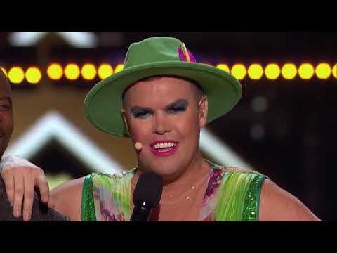 Hans Performs The ICONIC  Let's Get Loud  By Jennifer Lopez   America's Got Talent  The Champions