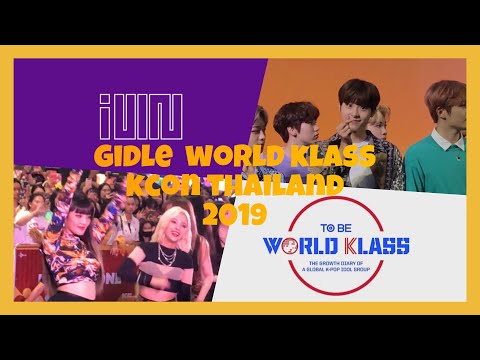 [gidle  world klass ] kcon thailand 2019
