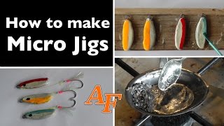 How to make micro jigs for slow jigging Australia Andy's Fish Video EP.280