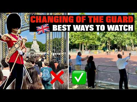 Best Ways to watch Changing of the Guard 2025 🇬🇧 London w @SuitcaseMonkey
