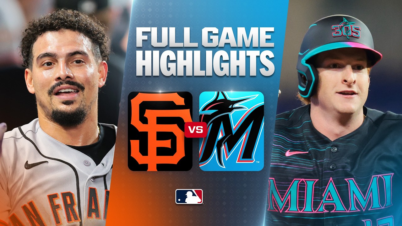 GIANTS vs. MARLINS Full Game Highlights (6/19/26) | MLB Highlights