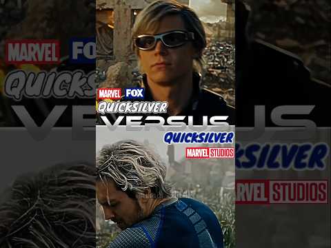QUICKSILVER FOX VS QUICKSILVER UCM #edits #marvel #madedit4k #vs #xmen #avengers
