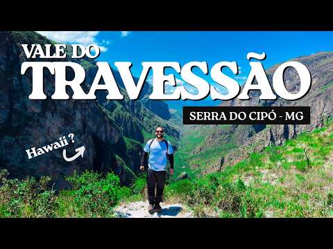 UM CENÁRIO IMPRESSIONANTE NO CORAÇÃO DA SERRA DO CIPÓ EM MINAS GERAIS - CONHEÇA O VALE DO TRAVESSÃO