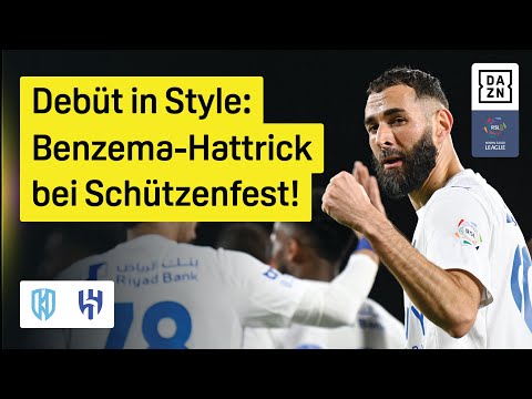 Traumdebüt für Benzema: Al-Okhdood - Al-Hilal | 20. Spieltag | Saudi Pro League | DAZN Highlights