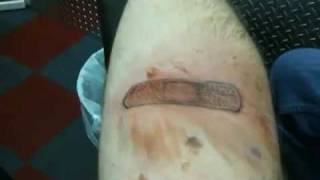 preview picture of video 'Band-aid tattoo'