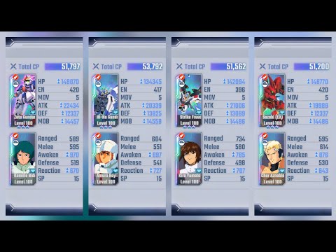 Who Deals the Highest Damage in Game? Zeta vs Hi-Nu vs SF vs Sazabi! SD Gundam G Generation Eternal