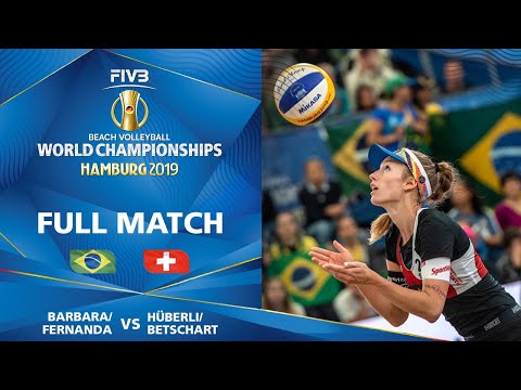 Barbara/Fernanda vs. Betschart/Hüberli - Full Match | Beach Volleyball World Champs Hamburg 2019