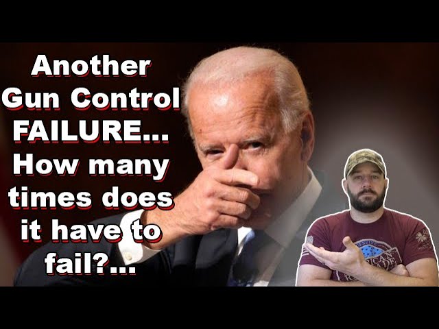 Another Gun Control FAILURE... When will they learn that Gun Control CANNOT do what Dems promise?