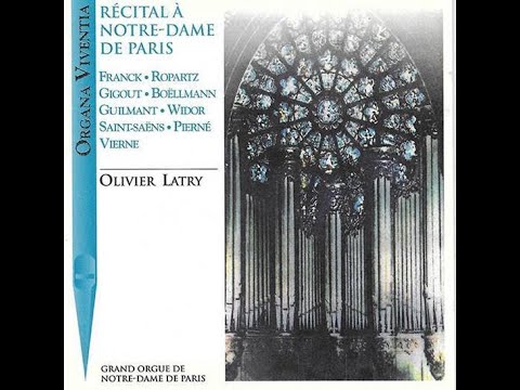 OLIVIER LATRY - RECITAL À NOTRE DAME DE PARIS - CD - 1994
