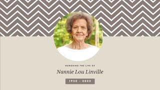 Nannie Lou Linville Funeral Service