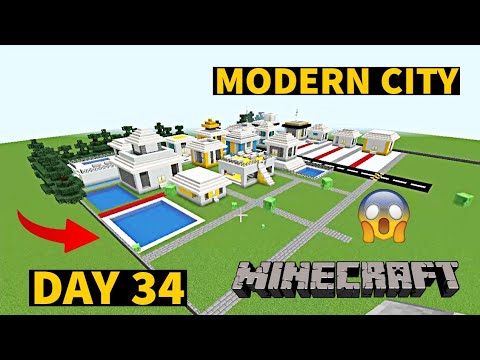 Insane 2023 City Build in Minecraft! Day 34