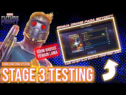 Bahas Seru Card Crafting Stage 3 Testing - Marvel Future Fight Indonesia 🇮🇩 ( NM Respon )