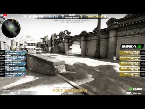 ESEA Season 13 Invite Division - mousesports vs. ESC Gaming de_dust_se