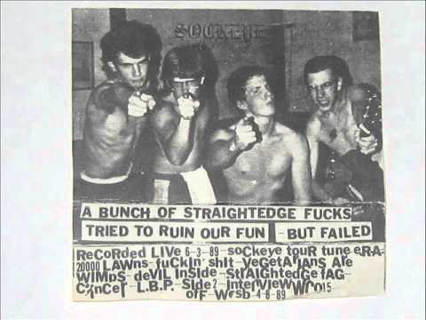 Sockeye - A Bunch Of Straightedge Fucks Tried To Ruin Our Fun But Failed Live 6-3-89 + Interview