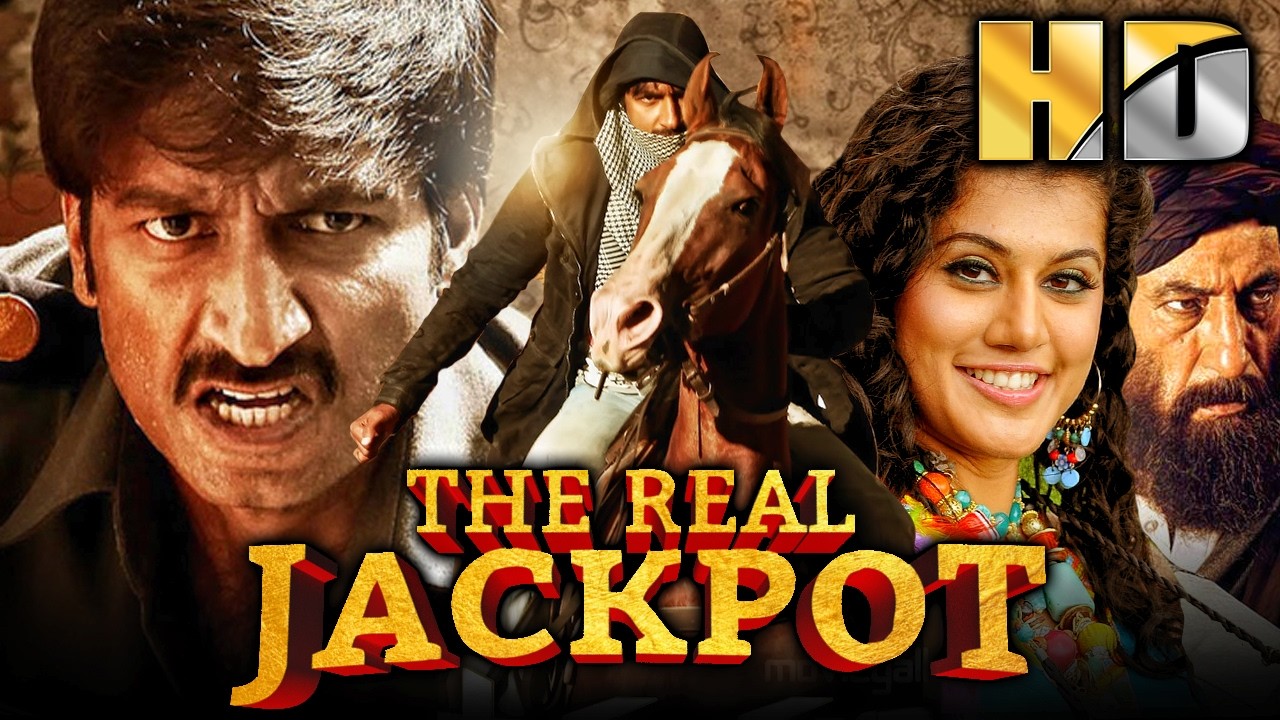 Gopichand Birthday Spl. Movie | The Real Jackpot (द रियल जैकपोट) Hindi Dubbed Movie | तापसी पन्नू