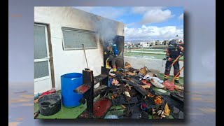 Todo apunta a que el incendio se origin&oacute; por una derivaci&oacute;n el&eacute;ctrica