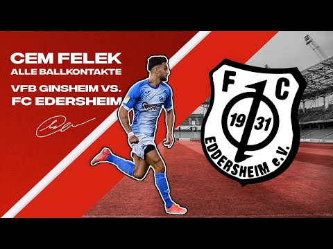 CEM FELEK - FC Eddersheim - SPIELSZENEN (alle ballkontakte)
