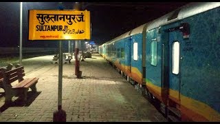 preview picture of video '[IRI] सुल्तानपुर की हमसफ़र | First Run of #Udaipur - #Patna #Hamsafar Captured at Sultanpur Station'