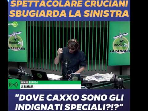 Grandissimo e stimatissimo Cruciani, hai detto la pura verità , speriamo che la gente si accorge