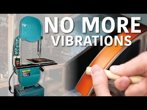 How To Reduce Bandsaw Vibration - *BONUS* Adjusting for Blade Drift