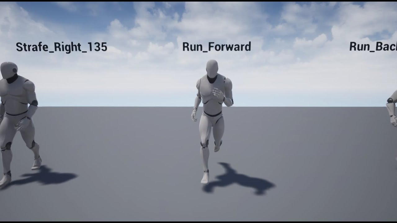 Basic Locomotion Animations Demo