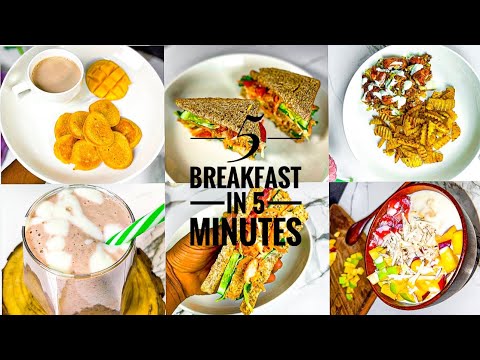 Easy 5 Healthy Breakfast Recipes | Nigerian Breakfast Recipes