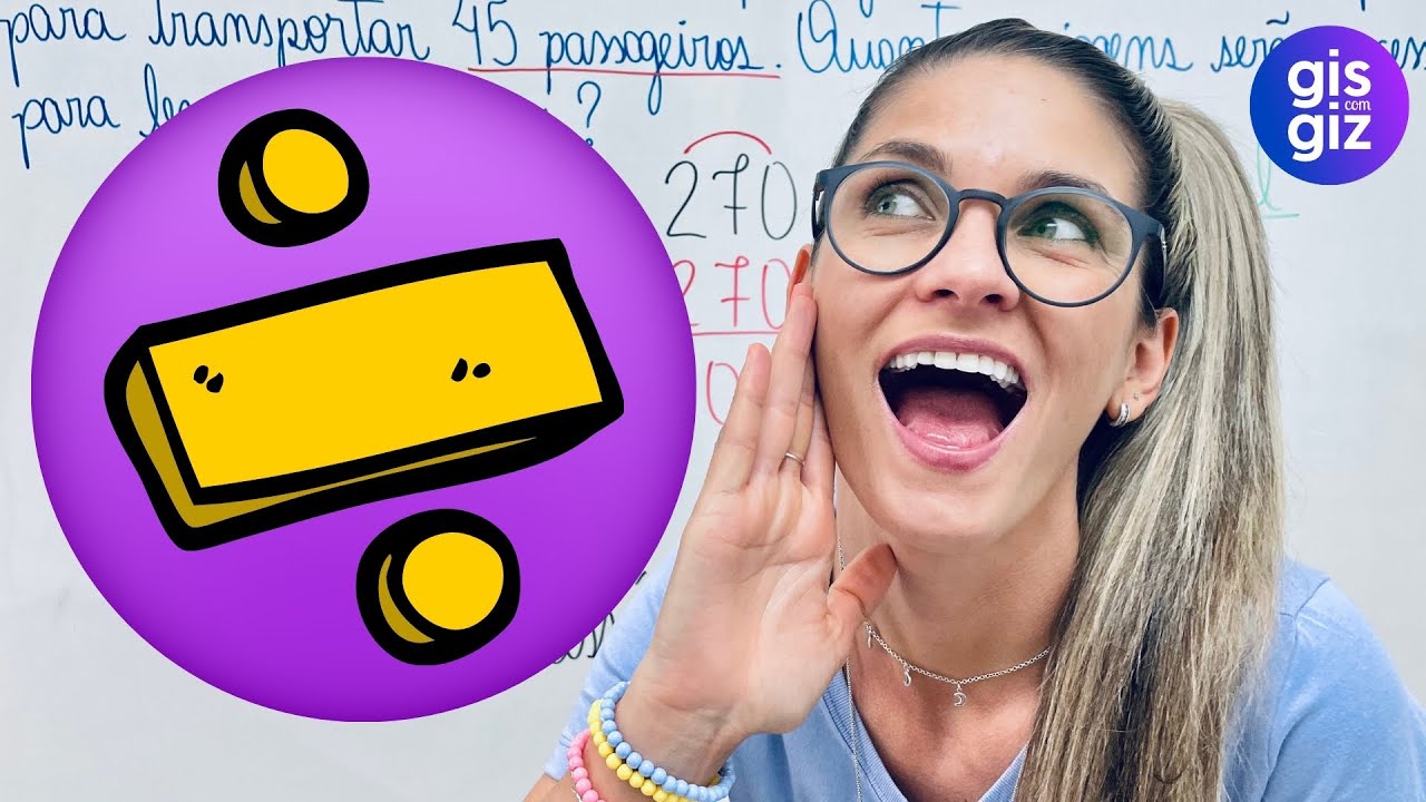 EXERCÍCIOS  DE  DIVISÃO  MATEMÁTICA | RESOLUÇÃO DE PROBLEMAS DE DIVISÃO  \Prof. Gis/