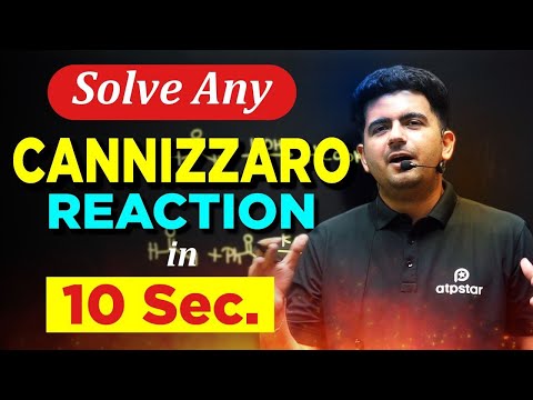 Cannizzaro reaction Super Trick Organic Chemistry | IIT JEE & NEET | ATP STAR Kota | Vineet khatri