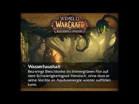 [World of Warcraft] Erfolgsguide | Immergrüner Flor | Wasserhaushalt