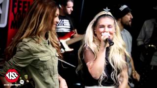 Corina + Mira + Skizzo Skillz - Fete din Balcani (Live @ KissFM)