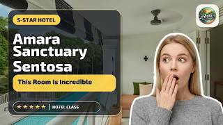 Amara Sanctuary Sentosa - This Room Is Incredible | Singapore, Singapore🛏️