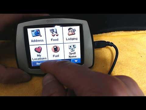 Tutorial On Using Garmin StreetPilot C330 GPS Navigation System