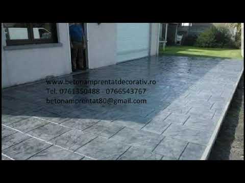 Beton Amprentat Alexandru Odobescu - Buzău  Tel.0761350488 -0766543767