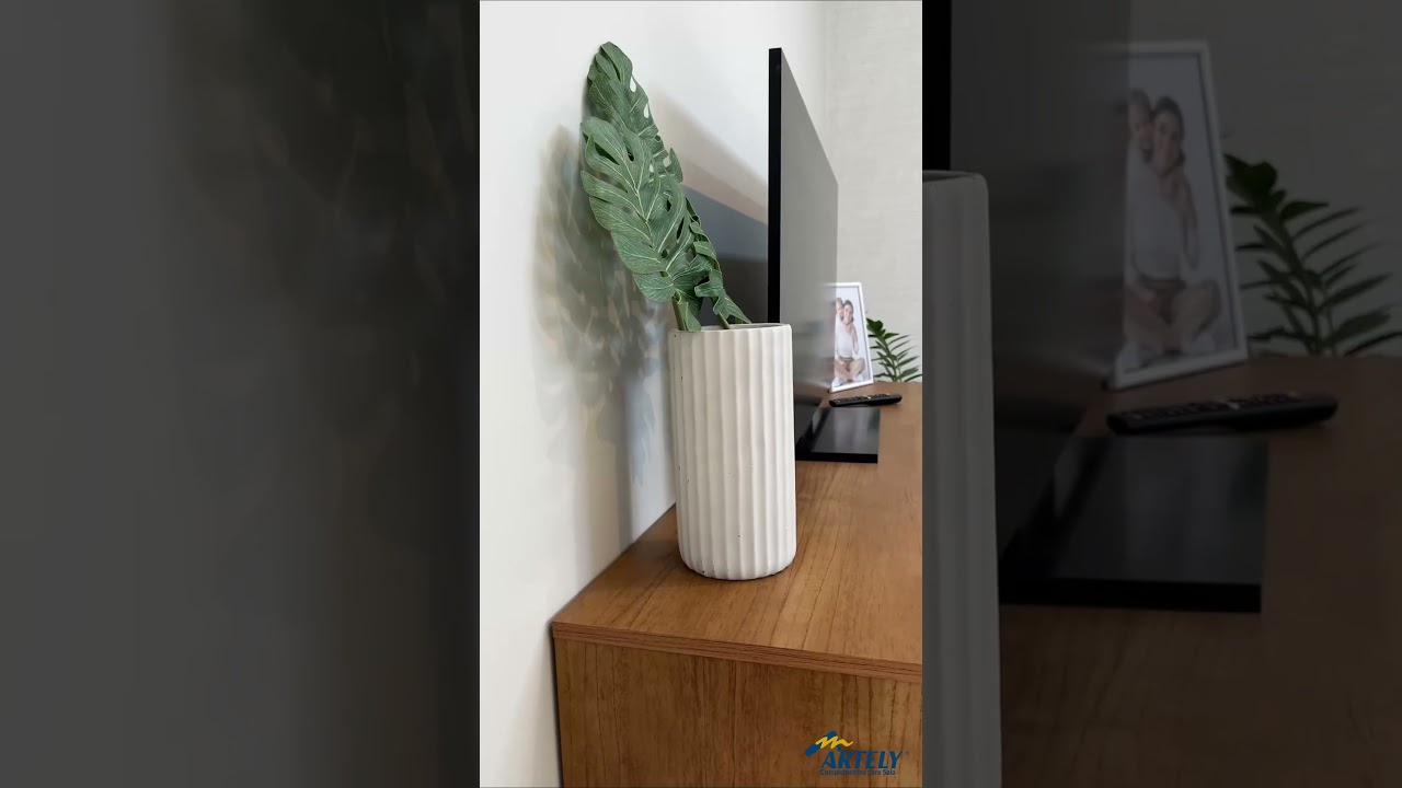 Thumbnail do vídeo - Rack para TV até 65 Polegadas Duetto - Cinamomo e Off White