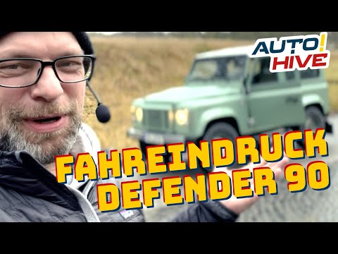 Fahreindruck 2016 Land Rover Defender 90 Heritage Test deutsch