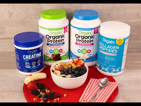 Quick & Easy: Orgain Protein Powder Acai Bowl