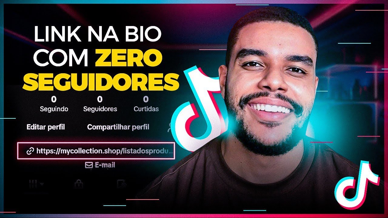 COMO COLOQUEI LINK NA BIO DO TIKTOK SEM TER 1000 SEGUIDORES