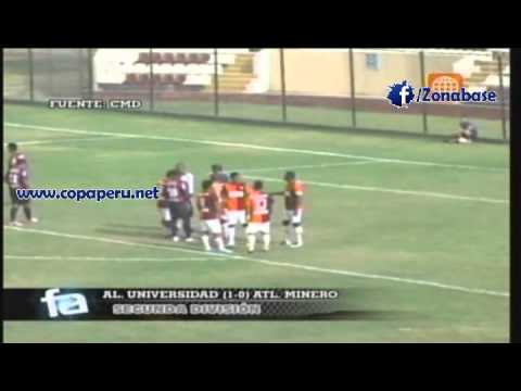 Alianza Universidad 1-0 Atlético Minero - Segunda División 2013
