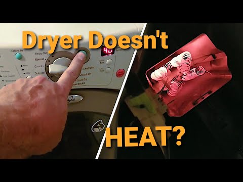 No Heat in the Dryer? Whirlpool Duet Heating Element Replacement and Troubleshooting