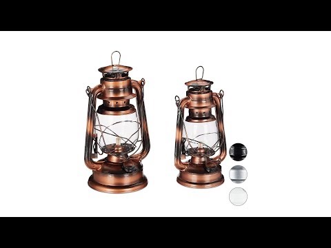 Petroleumlampe 2er Set