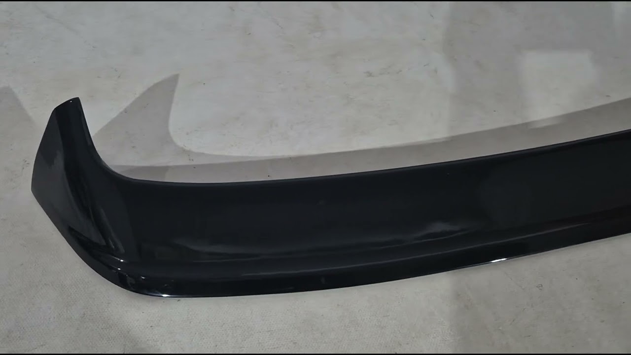 Volkswagen Golf 7/E-Golf 2012-2020 рр. Спойлер DPT V-8 (HB, чорний глянець) Video 1