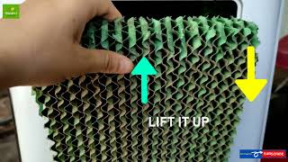 How To Clean The Air Cooler | step-by-step tutorial on Water Air Cooler Cleaning