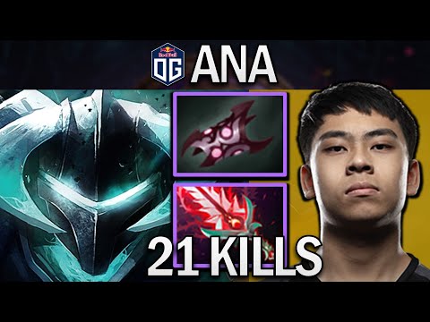 OG.ANA SMURF CHAOS KNIGHT WITH ARMLET & 21 KILLS - DOTA 2 7.31 GAMEPLAY