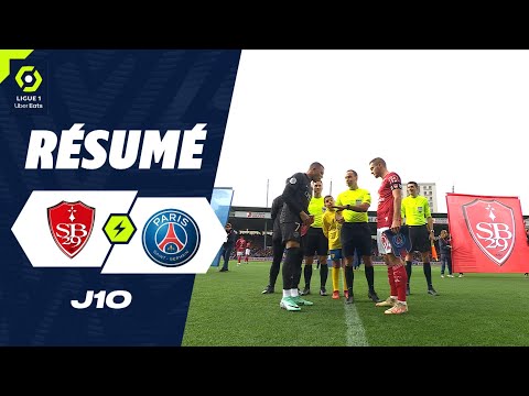 Resumen de Stade Brestois vs PSG Jornada 10