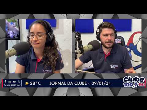 Jornal da Clube - 09/01/24 - Edição da Manhã