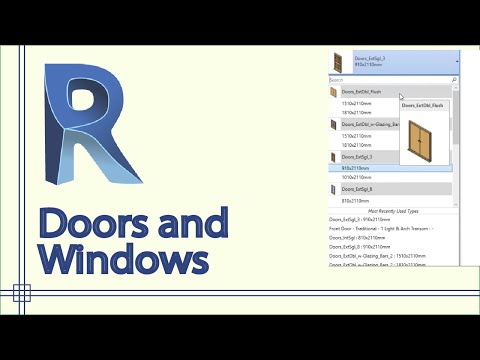 Revit Insert Doors and Windows in Your Project